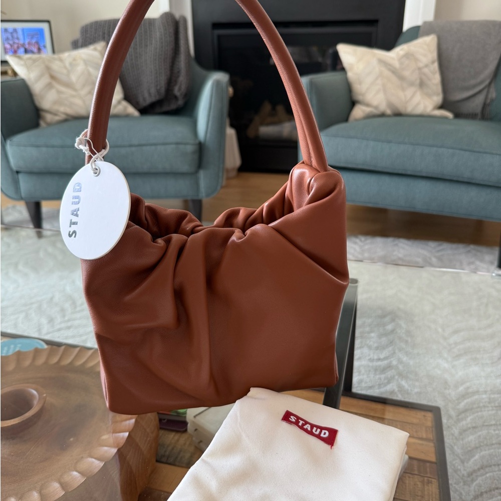 STAUD Tan Shoulder Bag

NEW…never used